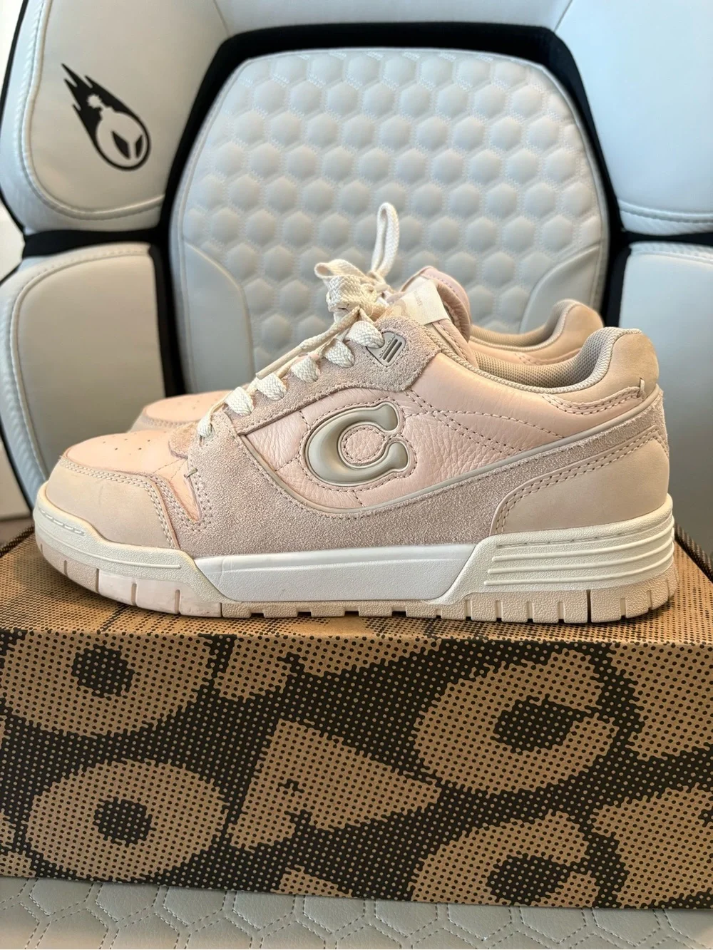 COACH Soho Sneaker in Blush Pink